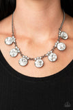 GLOW-Getter Glamour - Paparazzi Accessories - Black Rhinestone Necklace