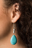 The Amy - Paparazzi Accessories - Blue Turquoise Zi Collection