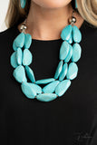 Authentic - Paparazzi Accessories - Blue Turquoise Zi Collection