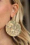 Animal Planet - Paparazzi Accessories - Gold Earring