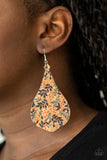 Cork Coast - Paparazzi Accessories - Multi Earrings