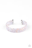 Pink Marble Cuff Bracelet