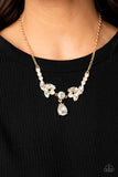 Unrivaled Sparkle - Paparazzi Accessories - Gold Necklace