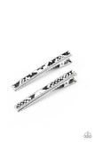 Rhinestone Jungle - Paparazzi Accessories - Black Hair Clips