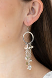 Charm School - Paparazzi Accessories - Green Earrings