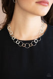 Revolutionary Radiance - Paparazzi Accessories - Silver Necklace