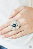 Iceberg Ahead - Paparazzi Accessories - Blue Ring