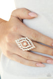 Incandescently Irresistible - Paparazzi Accessories - Copper Ring