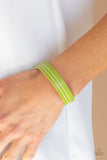 Life is WANDER-ful - Paparazzi Accessories - Green Bracelet