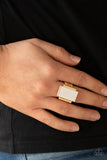 Mystical Marinas - Paparazzi Accessories - Gold Ring