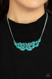 Eden Escape - Paparazzi Accessories - Blue Necklace