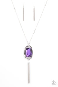 Timeless Talisman - Paparazzi Accessories - Purple Necklace