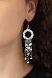 Primal Prestige - Paparazzi Accessories - White Earrings