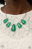 Newport Princess - Paparazzi Accessories - Green Necklace