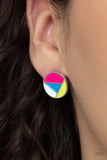 Artistic Expression - Paparazzi Accessories - Multi Post Earring