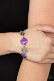 Garden Regalia - Paparazzi Accessories - Purple Bracelet