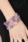 Crystal Charisma - Paparazzi Accessories - Purple Bracelet