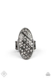 Galactic Glitz -Paparazzi Accessories - Black Ring