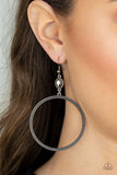 Work That Circuit - Paparazzi Accessorres - Silver Earrings