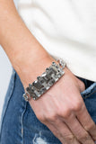 Urban Crest - Paparazzi Accessories - Silver Bracelet