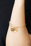 Come What May and Love It - Paparazzi Accessories - Gold Bracelet