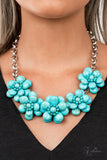 Genuine  - Paparazzi Accessories - Blue Turquoise Zi Collection