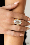 BLING to Heel - Paparazzi Accessories - Gold Ring