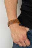 Suburban Wrangler - Paparazzi Accessories - Green Bracelet