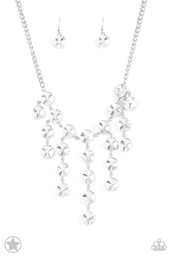 Spotlight Stunner - Paparazzi Accessories - Rhinestone Necklace