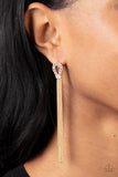 Dallas Debutante - Paparazzi Accessories - Gold Earrings