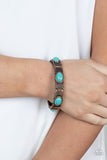 Desert Skyline - Paparazzi Accessories - Copper Stretch Bracelet