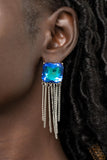 Supernova Novelty - Paparazzi Accessories - Blue Earrings