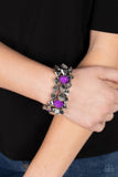 A Perfect TENACIOUS - Paparazzi Accessories - Purple Bracelet