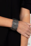 Rhapsodic Roundup - Paparazzi Accessories - Silver Urban Bracelet