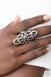 Futuristic Free Spirit - Paparazzi Accessories - Silver Ring