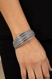 Suburban Outing - Paparazzi Accessories - Silver Bracelet