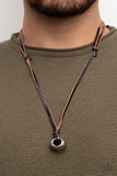 Winslow Wrangler - Paparazzi Accessories - Brown Necklace