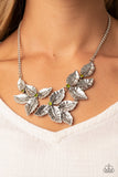 Holly Heiress - Paparazzi Accessories - Green Leaf Necklace