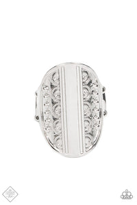 Teeming With Texture - Paparazzi Accessories - Silver Ring