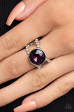 High Roller Sparkle - Paparazzi Accessories - Purple Ring