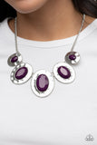 Rivera Rendezvous - Paparazzi Accessories - Purple Necklace