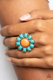 Mojave Marigold - Paparazzi Accessories - Orange Ring