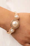 Debutante Daydream - Paparazzi Accessories - Gold Bracelet