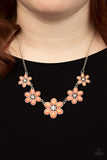 Prairie Party - Paparazzi Accessories - Orange Necklace