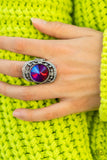 Galactic Garden - Paparazzi Accessories - Pink Opalescent Ring