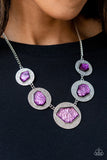 Raw Charisma - Paparazzi Accessories - Purple Necklace