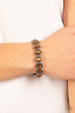 Sweet Oblivion - Paparazzi Accessories - Brown Cat's Eye Bracelet