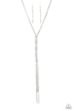 Impressively Icy - Paparazzi Accessories - White Necklace