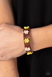 Flowery Frontier - Paparazzi Accessories - Pink Urban Bracelet