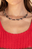 Explore Every Angle - Paparazzi Accessories - Black Necklace